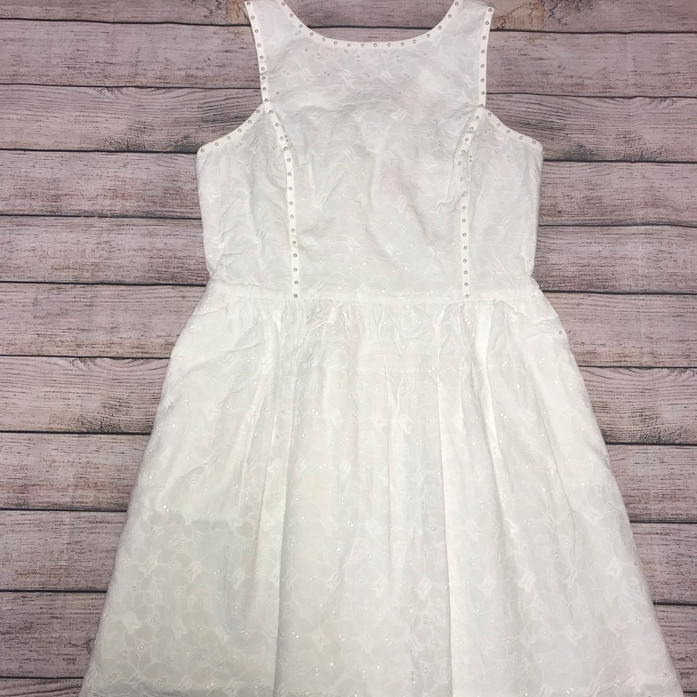 Lily Pulitzer White Dress Size 10
